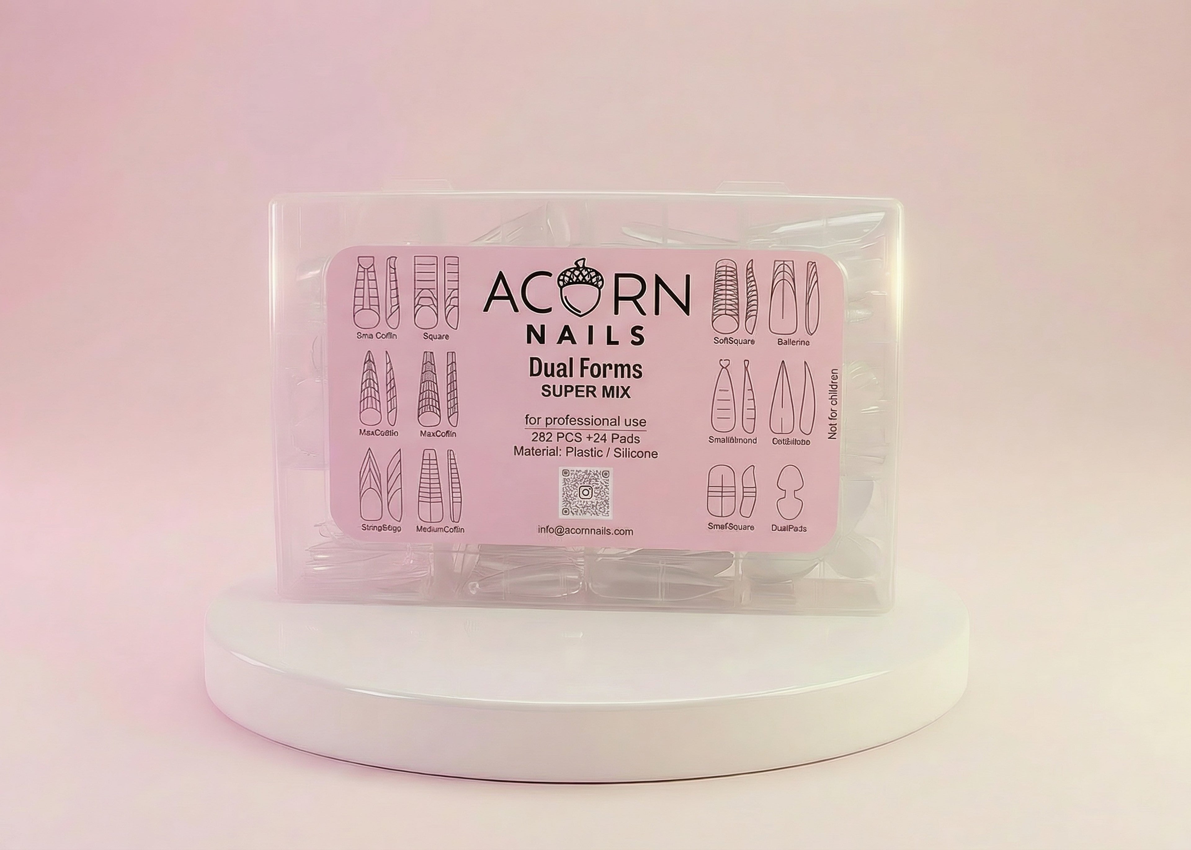 ACORN NAILS — Dual Forms SUPER MIX