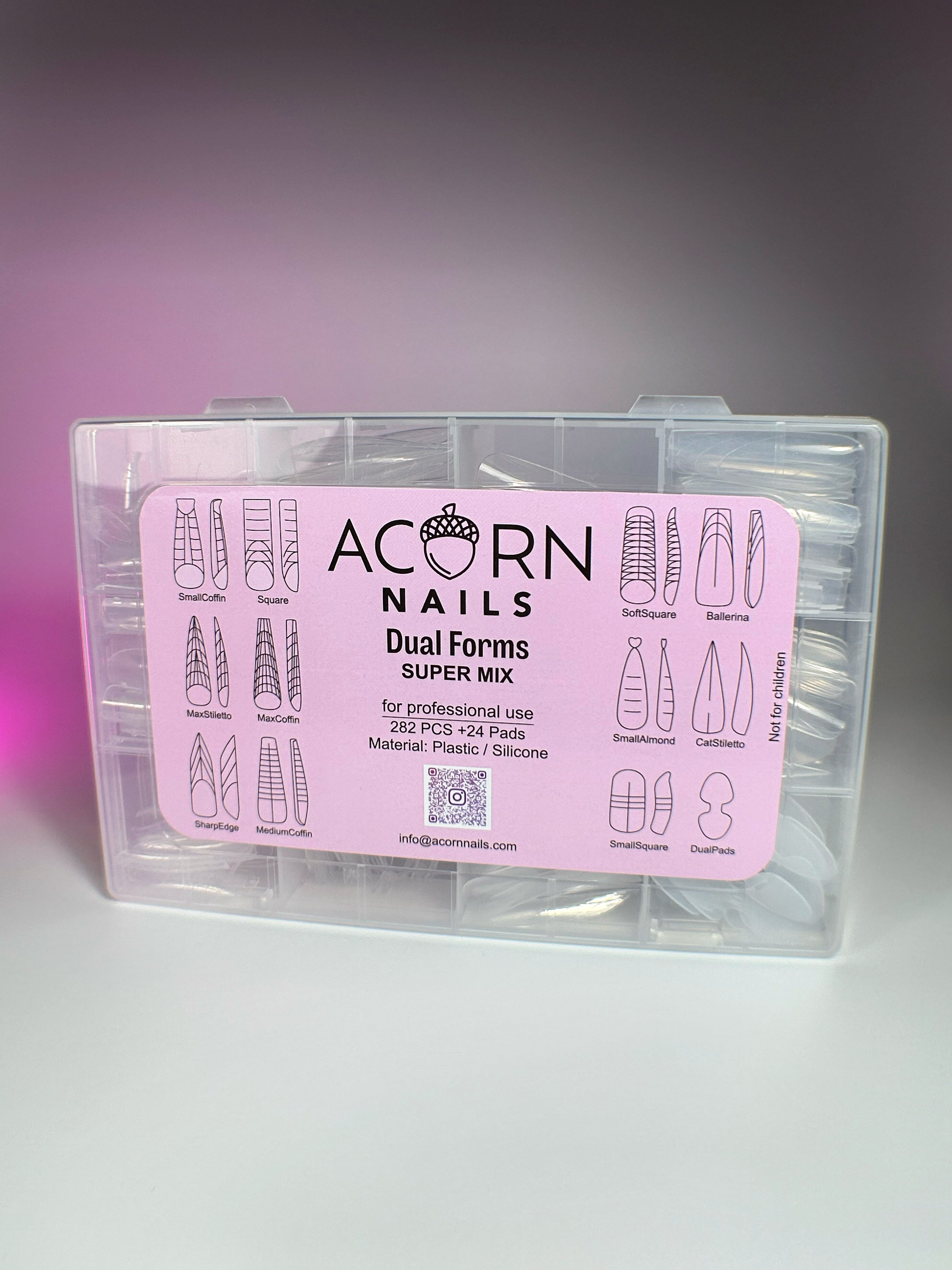ACORN NAILS — Dual Forms SUPER MIX