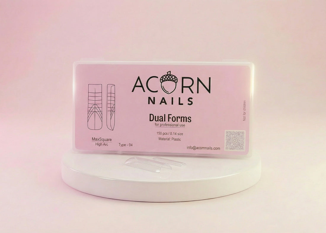 ACORN NAILS — Dual Forms Max Square Type - 04