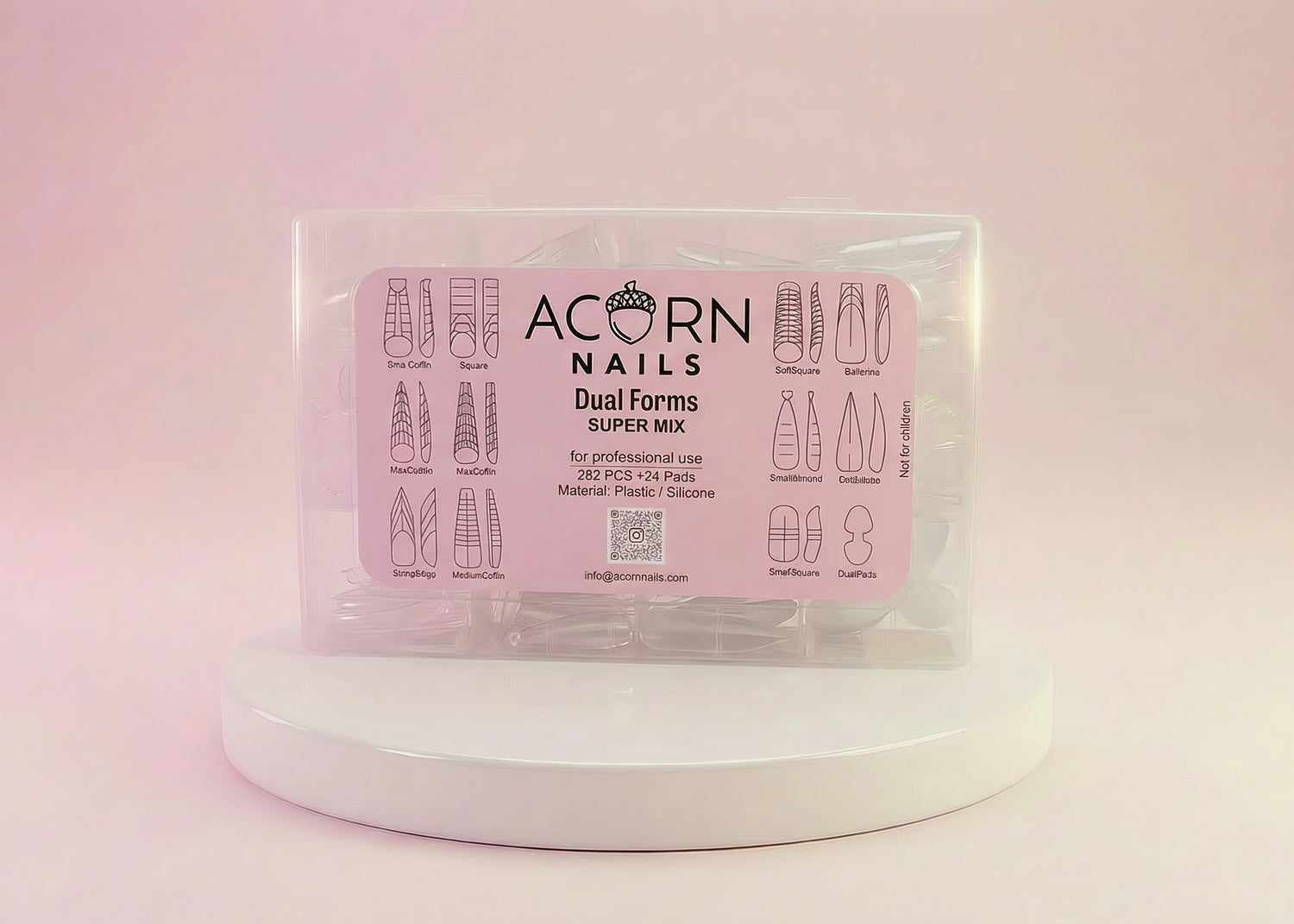 ACORN NAILS — Dual Forms SUPER MIX